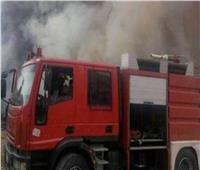 السيطرة على حريق هائل في مقهى بمدينة بني سويف