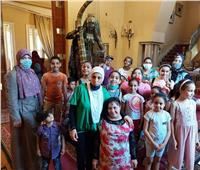 متحف ركن فاروق يستقبل مجموعة من الأطفال أصحاب الهمم احتفالاً بالعيد | صور
