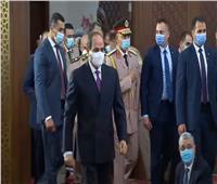 الرئيس السيسي يصل إلى العلمين لتأدية صلاة عيد الأضحى| فيديو