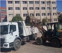 رفع 395 طن مخلفات وقمامة بحي ثالث الإسماعيلية 