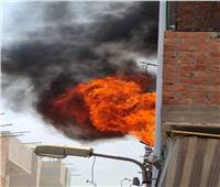 السيطرة على حريق  في شقة سكنية ببني سويف