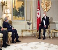الرئيس التونسي يستقبل وزير الخارجية الجزائري في قصر قرطاج
