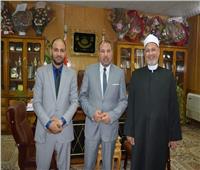 نائب رئيس جامعة الأزهر يستقبل عميد أصول الدين الجديد بأسيوط