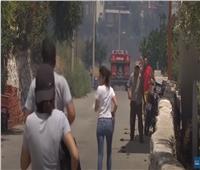 الأهالي يفرون| فيديو يوثق لحظات هروب سكان بوزلان بتركيا من حرائق الغابات