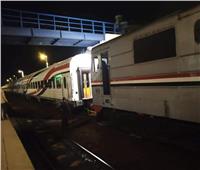 توقف حركة القطارات بسوهاج بعد انفصال ٣ عربات من قطار القاهرة أسوان