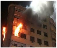 انتداب المعمل الجنائي لمعاينة حريق داخل شقة سكنية بحلوان 