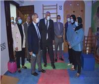 رئيس الأكاديمية العربية للعلوم يزور مركزا لتأهيل ذوي الاحتياجات في الوادي
