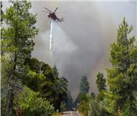 سقوط طائرة إطفاء حرائق في اليونان.. ونجاة الطيار