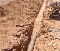 إحلال وتجديد خطوط مياه الشرب في مركز جهينة بسوهاج