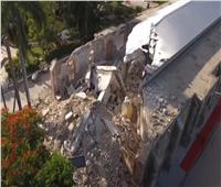 اللحظات الأولى للدمار الذي سببه زلزال هايتي | فيديو