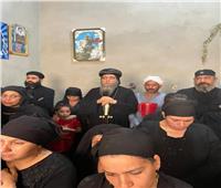 الأنبا إسطفانوس يصلي ذكرى الأربعين لضحايا حرائق قبرص بـ«الناصرية»