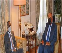 سامح شكري يلتقي رئيس وزراء الصومال 