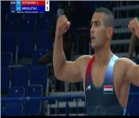 المصارع عماد أشرف يتأهل لنصف نهائي بطولة العالم للمصارعة الرومانية
