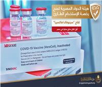 هيئة الدواء تمنح رخصة الاستخدام الطارئ للقاح «سينوفاك- فاكسيرا»