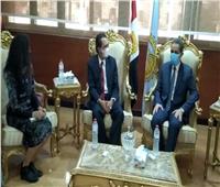 لبحث سبل التعاون.. محافظ الغربية يستقبل سفير إندونيسيا في مصر