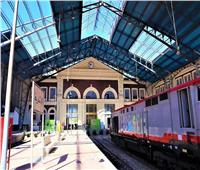 النقل تدعو ركاب القطارات لزيارة محطة الإسكندرية بعد تطويرها