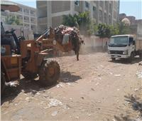 مدينة المحلة تقود حملة مكبرة لتطهير الشوارع من المخلفات
