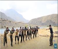 فيديو| تدريبات ومناورات لقوات أفغانية مناهضة لطالبان في وادي بانشير