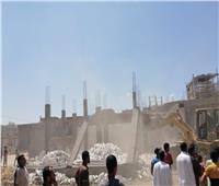 حملة بأحياء الإسكندرية لإزالة أعمال البناء المخالف