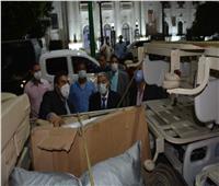 محافظ المنيا يتابع وصول الأجهزة الطبية لمستشفى الصدر والحميات