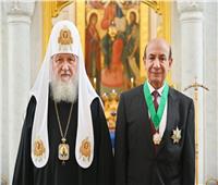 ميلاد يتقلد وسام المجد والشرف من الكنيسة الروسية
