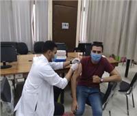 حملة للتطعيم ضد فيرس كورونا بكلية البنات جامعة عين شمس   