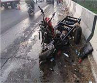 مصرع وإصابة شخصين بحادث سير في بني سويف
