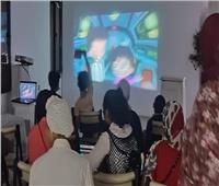 ثقافة المنيا تقدم عروض لأفلام رسوم متحركة وكارتون للأطفال