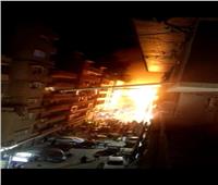 حريق هائل بشقة سكنية في المحلة الكبرى  