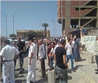 حملات لشرطة المرافق لإزالة الإشغالات بالعجمي وغرب الإسكندرية  
