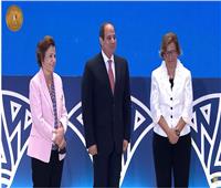 ممثل الأمم المتحدة لـ الرئيس السيسي: "مصر أم الدنيا.. وأمي تريد أن تتصور معك" |صور