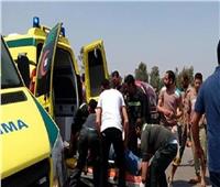 مصرع شخصين في حادث سيارة بـ«وصلة دهشور» الشيخ زايد