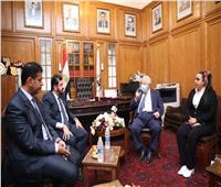 رئيس اتحاد المحامين العرب يلتقي رئيس جمعية المحامين العمانية