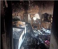 صور| السيطرة على حريق شب داخل شقة سكنية بحدائق القبة 