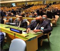 وزير الخارجية يشارك في افتتاح الجمعية للعمومية للأمم المتحدة الـ76