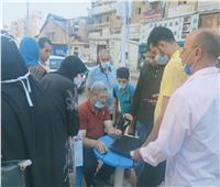 إقبال كبير من أهالي البحيرة على  حملة «معا نطمئن» لتطعيم المواطنين