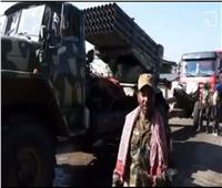 شاهد| دبابات وصواريخ ومدافع.. قوات تيجراي تغتنم أسلحة من الجيش الإثيوبي