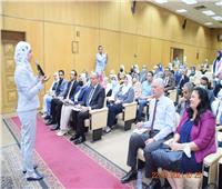 جائزة مصر للتميز الحكومي تعقد ندوة توعوية لقيادات وزارة التموين
