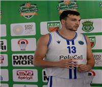 «العربية لكرة السلة»| نجم «الزهراء التونسي»: تنظيم رائع للبطولة 