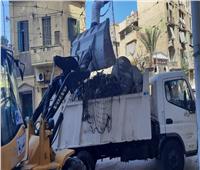 تطهير صناديق المخلفات ورفع 59 ألف طن قمامة من شوارع الإسكندرية  