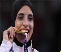 فريال أشرف تحقق الميدالية الفضية في «البريميرليج» للكاراتيه