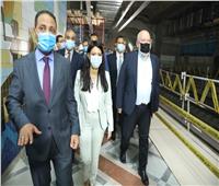 «المشاط» ونائب رئيس المفوضية الأوروبية يتفقدان محطة مترو ماسبيرو 