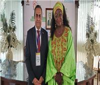نائب وزير الإسكان يبحث التعاون مع وزيرة الإسكان الكاميرونية