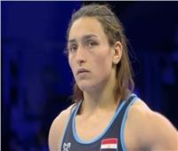 سمر حمزة تتأهل إلى ربع نهائي بطولة العالم للمصارعة