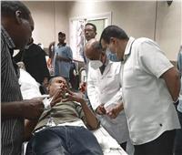 محافظ أسوان يكلف السكرتير العام بالإطمئنان على مصابي حادث تصادم الخطارة بقرية أبوالريش 
