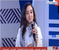 طفلة فلسطينية: "بعشق جيش مصر ولما بشوفك بحس بأمان"