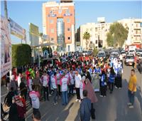 تنظيم «مهرجان المشي» في المنصورة بمشاركة 500 شاب وفتاة