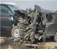 إصابة 14 شخصًا في حادثي سير بالمنيا 