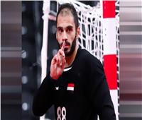كريم هنداوي رجل مباراة الزمالك والوحدة السعودي بمونديال اليد