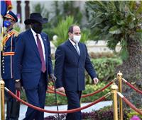 الرئيس السيسي يشيد بالشراكة الاستراتيجية مع جنوب السودان